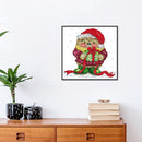 Partial Embroidery DIY 14CT Stamped Canvas Cross Stitch Christmas Gift Kit
