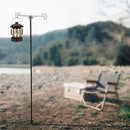Camping Lantern Lamp Bracket Portable Storage Hook Table Hanging Light Holder