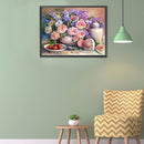 5D DIY Diamond Painting Kits Desktop Flowers Full Square Drill Wall Decor A