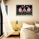 DIY Diamond Painting Partial Special Shaped Drill Christmas Gnome Wall Decor Art