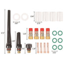 Conductive Contact Nozzles Consumables Kit Welding Torch Consumable Set