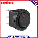 20A 12V 3-Pin Car Auto Boat to Off Round Point LED Light On/Off Switch
