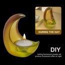 DIY Candle Holder Silicone Mold - Great Handicrafts for Friends & Family - White