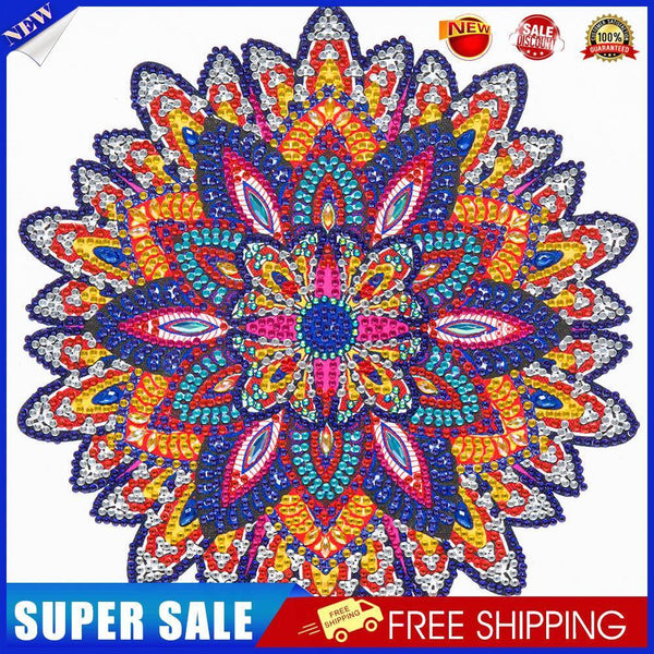 Partial Drill 5D Special Shape Diamond Painting Abstract Mandala Kit (X053)