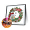 Christmas Wreath Diamond Painting Kit Partially Specially Shaped Drilling Decor (HB2