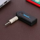 Mini 3.5mm Jack AUX Wireless Car Audio Receiver Handsfree Bluetooth-compatible A