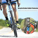 3pcs Bike Frame Protective Wrap Guard Sleeve Bicycle Brake Cable Protectors