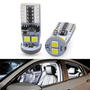 6SMD Light Bulbs 12V Dome Map T10 W5W License Plate Light Car LED Reading Bulbs