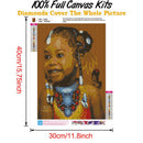 5D DIY Full Drill Diamond Painting Character Cross Stitch Embroidery Kit Craf