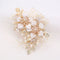 Wedding Party Crystal Bridesmaid Tiara Flower Hair Pin  Hair Combs Bridal Clips