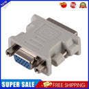 DVI DVI-I Male 24+5 Pin to VGA Female Video Converter Adapter M/F LCD HDTV