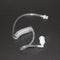 Surveillance Security Coiled Acoustic Tube Ear Tip He For Earphone U3O0 S0J2