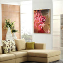 Canvas Paint By Numbers DIY Hand Painted Oil Flower Head Girl Drawing Kit C