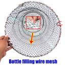 Foldable Fishing Cast Net Crab Trap Fish Cages Fish Loach Crayfish Shrimp Net