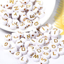 100pcs Bracelet Making Beads Kit - Handmade Colorful Mixed Plastic Loose Be