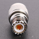 Walkie-Talkie Cable Connector L16 Male Plug to UHF SL-16 PL259 Female RF Adapter