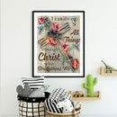 DIY Cross Stitch Full Embroidery Kit Printed Crucifix Word Still Life Art Gift