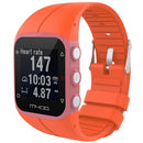 Silicone Watch Band Bracelet Strap for Polar M400 M430 Watch(Orange Red L) Newly