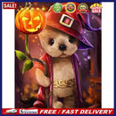 5D Diamond Painting Kit Pumpkin Bear Full Round Drill DIY Crafts Mosaic Pic