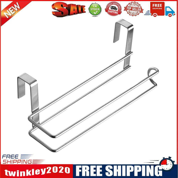 Kitchen Roll Paper Holder Bathroom Tissue Hanging Hook Towel Storage Rack
