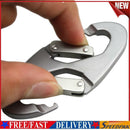 Outdoor Sports 8-Shaped Small Carabiner Keychain Climbing Buckle EDC Tool