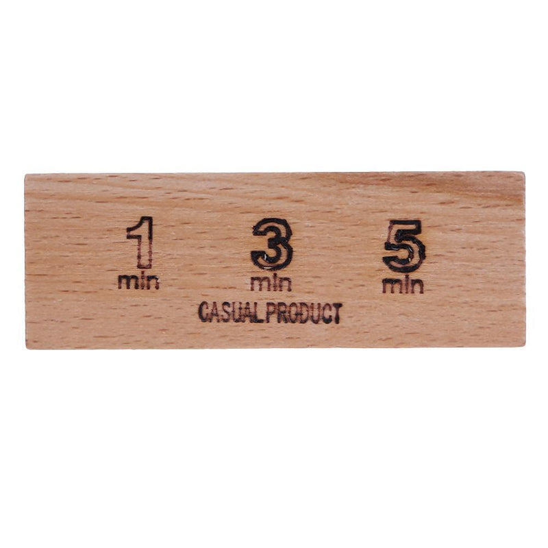 1/3/5 Minutes Wood Frame Hourglass Sandglass Sand Clock Timer Random Color