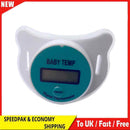 Silica Gel Baby Digital Thermometer Pacifier Temp Measure Pacifier Fever Alarm