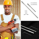 2PC Drill Bit Extension Bar 12" 6" Paddle Bits or any shank Shaft L5W3 T1Y5 E0D8