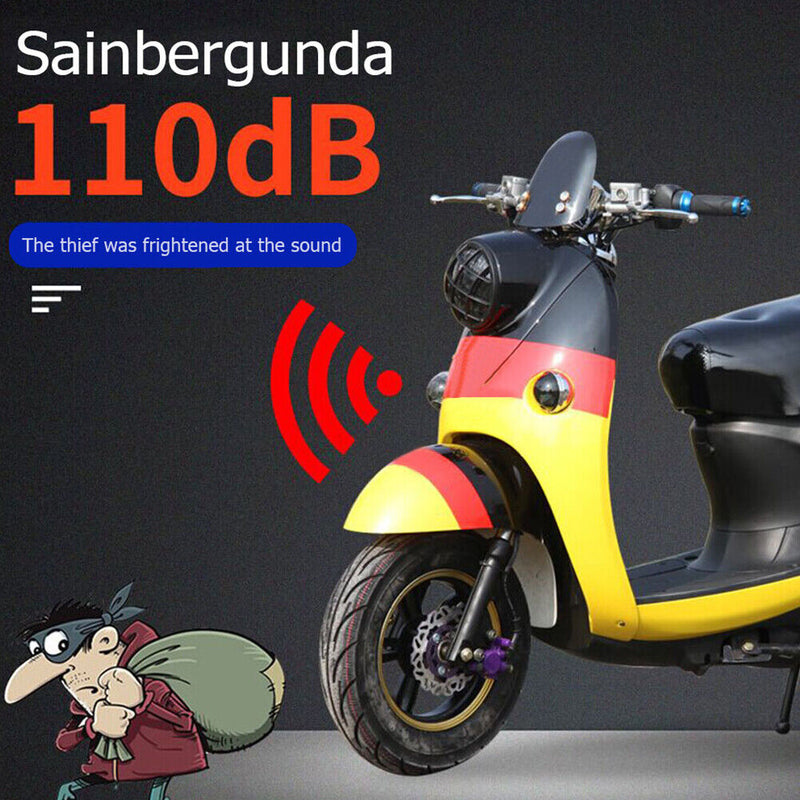 36V-72V Remote Control Electric Scooter Alarm Antitheft Security System Newly