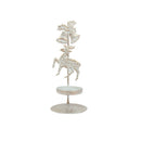 Decoration Christmas Candlestick Wrought Iron Noel Candle Holder Ornaments