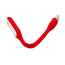 LED USB Lamp Mini Portable Laptop Book Reading Desk Night Lighting (Red)