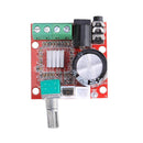 12V Mini Hi-Fi PAM8610 Audio Stereo Amplifier Board 2X10W D Class Module Newly