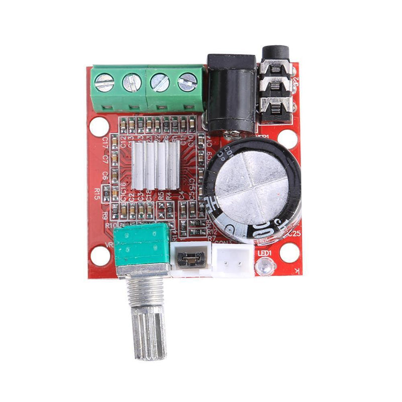 12V Mini Hi-Fi PAM8610 Audio Stereo Amplifier Board 2X10W D Class Module Newly