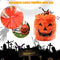 Halloween-Kürbisbeutel-Rasendekorationen im Freien, große Kürbisblattbeutel.
