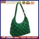 Fashion Women Quilted Rhombic Pattern Shoulder Bag Leather Female Solid Clutch
