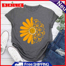 Flower daisy T-Shirt Tea-05163