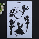 DIY Craft Layering Stencils Templates Painting Scrapbooking Paper Cards Newly