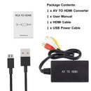 Accessories HDMI to AV Converter PAL/NTSC HDMI to Video Audio RCA to HDMI