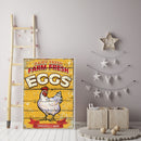 DIY Chicken Printed Cross Stitch Full Embroidery Set Cotton Handmade Needleworks