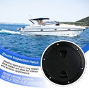 8 Inch Round Access Hatch White Marine Deck Cover Lid Sailing Inspection Boat