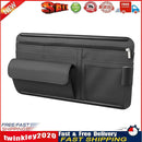 Car Auto Sun Visor Organizer Bill Pen Card Holder Sunglasses Case (Black) Newly