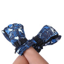 Winter Ski Gloves Waterproof Windproof Warm Gloves Male(Style 1)(L)