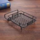 Universal Steel Luggage Tray Roof Rack for 1/10 RC Crawler Climbing Car (L)