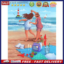 5D DIY Diamond Painting Full Round Drill Beach Vacation Wall Decor Rhinestone