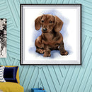 5D DIY Full Drill Diamond Painting Logy Dog Cross Stitch Embroidery Mosaic