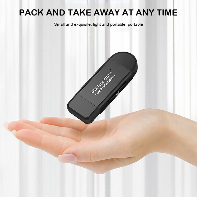 USB 2.0 OTG Micro TF SD Card Reader High-speed Smart Memory Card Adapter Newly