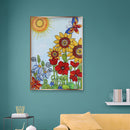 Rhinestone DIY 5D Special Shaped Kit Butterfly Sunflower Diamond Painting
