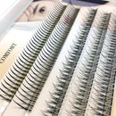 Individual Lashes Short Stem Fishtail Mixed A Shape Russian Volume Eyelashes