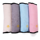 Plush Car Seat Belt Cover Breathable Kids Seatbelt Shoulder Pad (Beige)