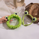 Elastic Washing Face Hairband Makeup Headband Skincare Hair Band Funny Frog